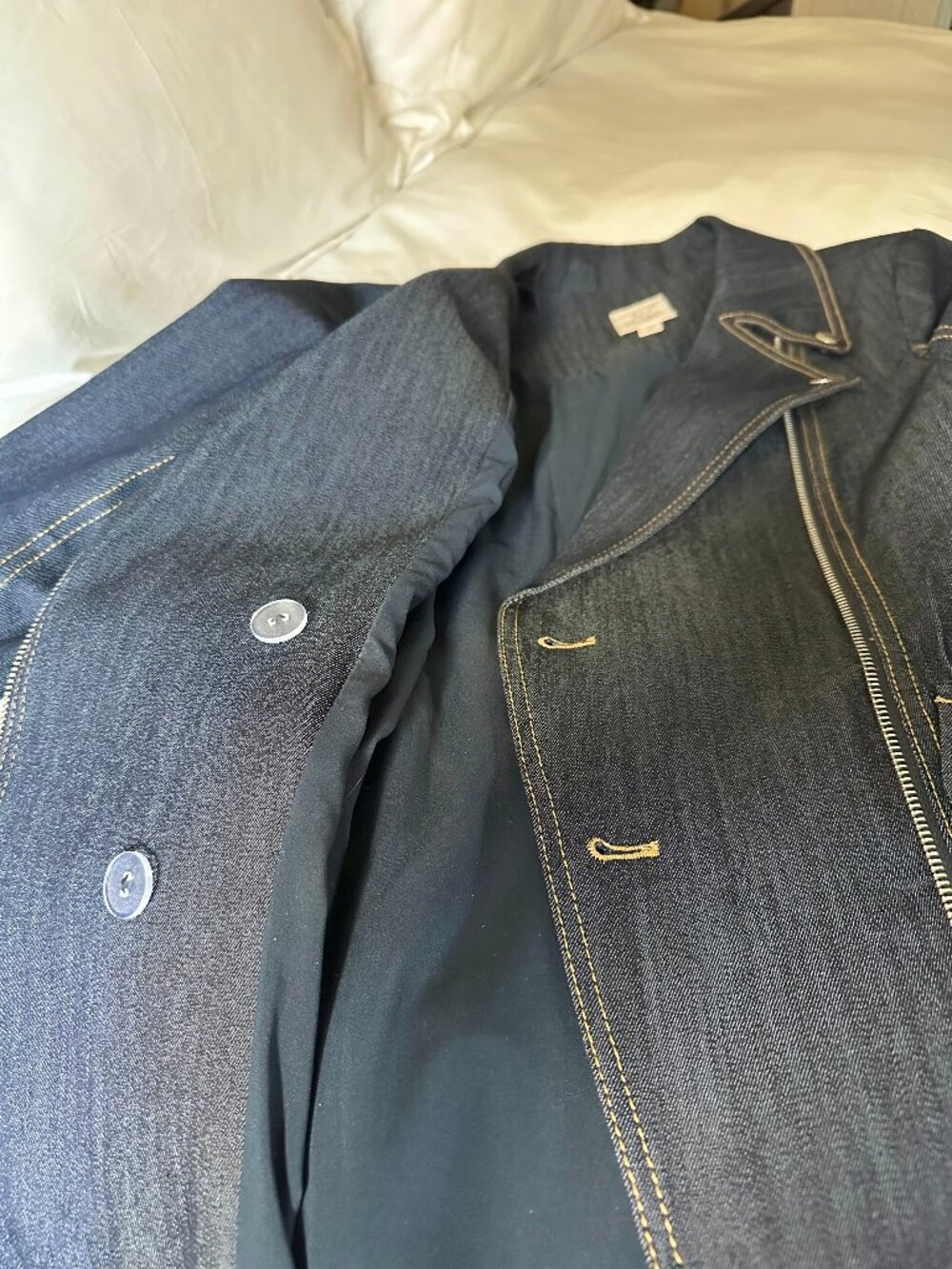 Cinq Evie Denim Trench Dress - Picture 4 of 7